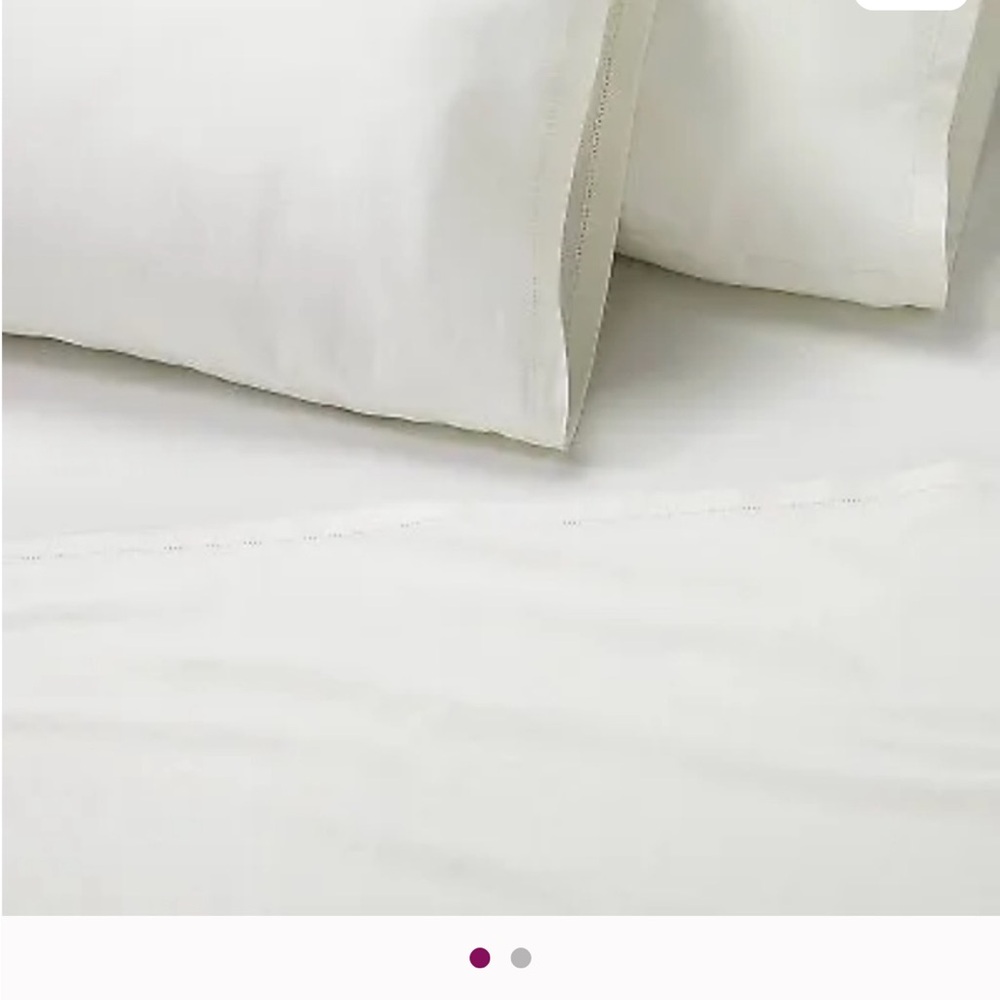 Hearth & Hand Linen Blend Sheet Set - White